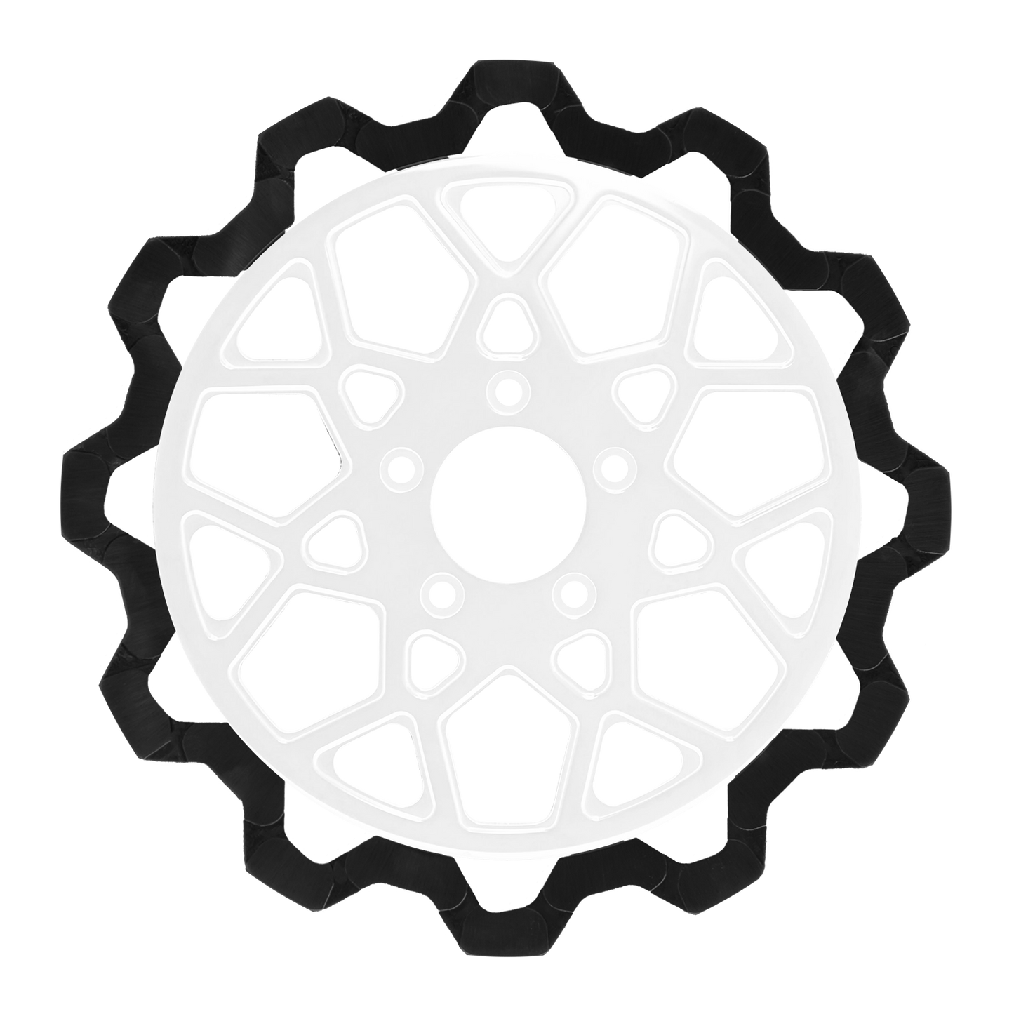 Oversized 13" Bow-Tie Front Rotors