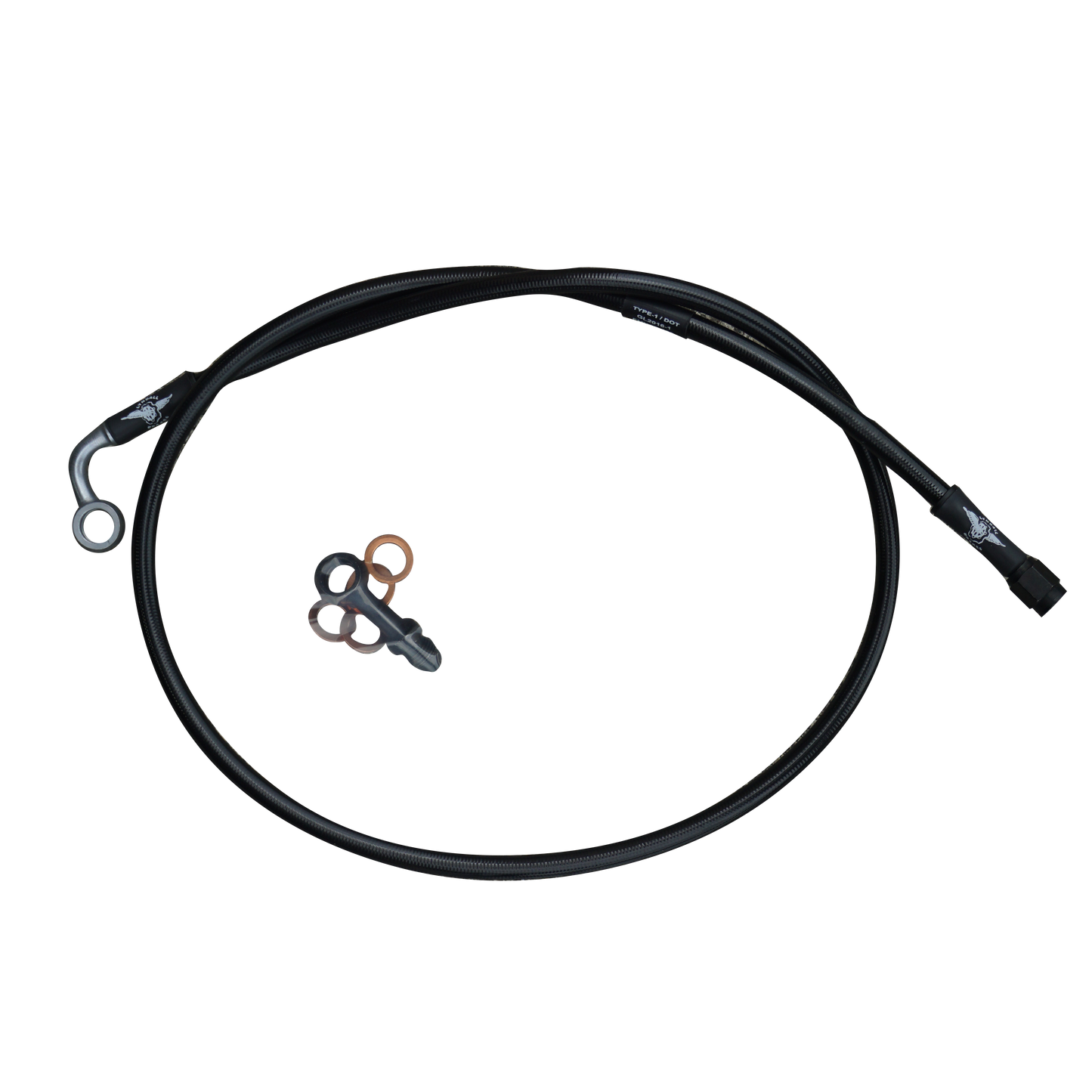 Touring Steel Braided Brake Line Kits for ABS