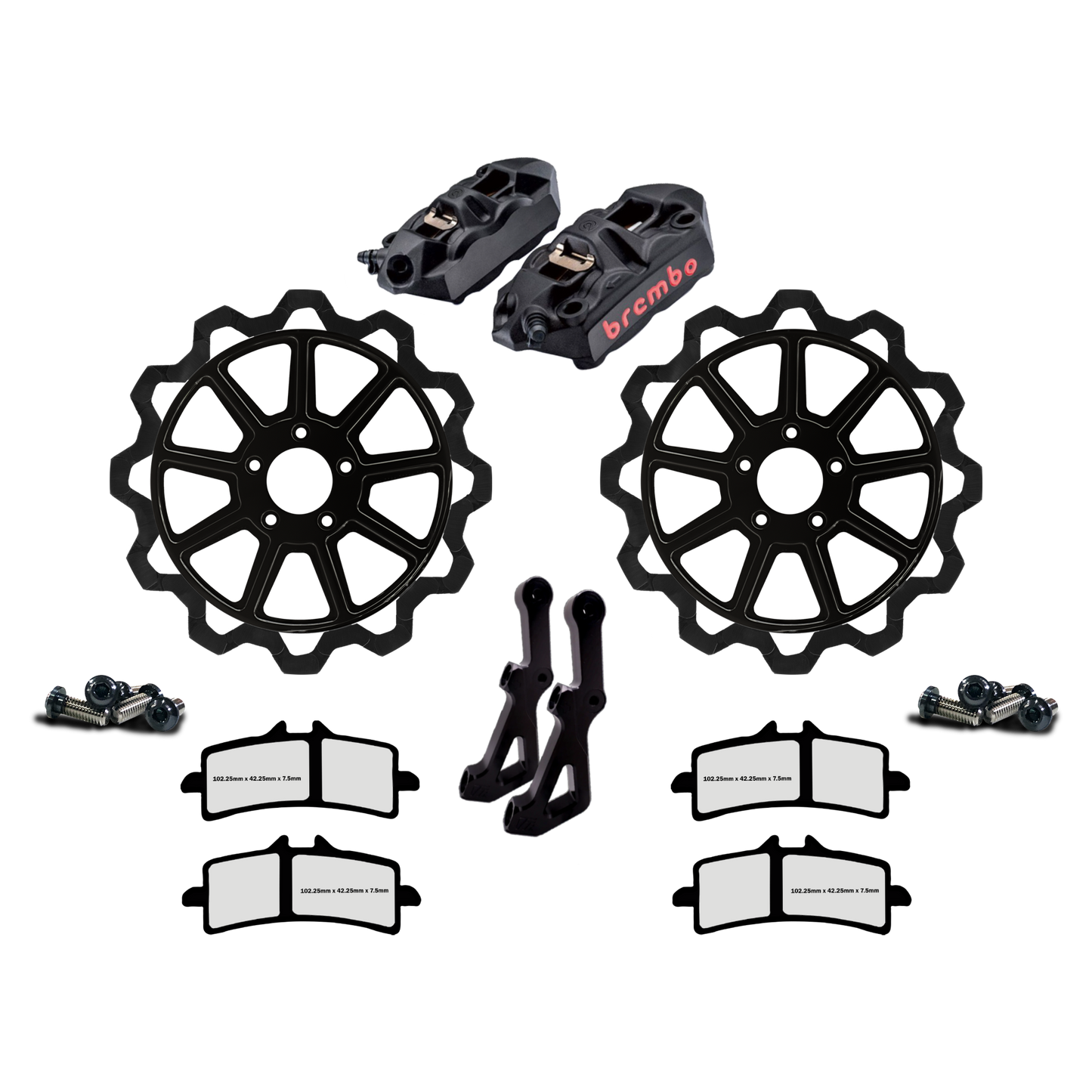 2018 - Present Softail Front Brake Kit (13 inch oversized rotors)