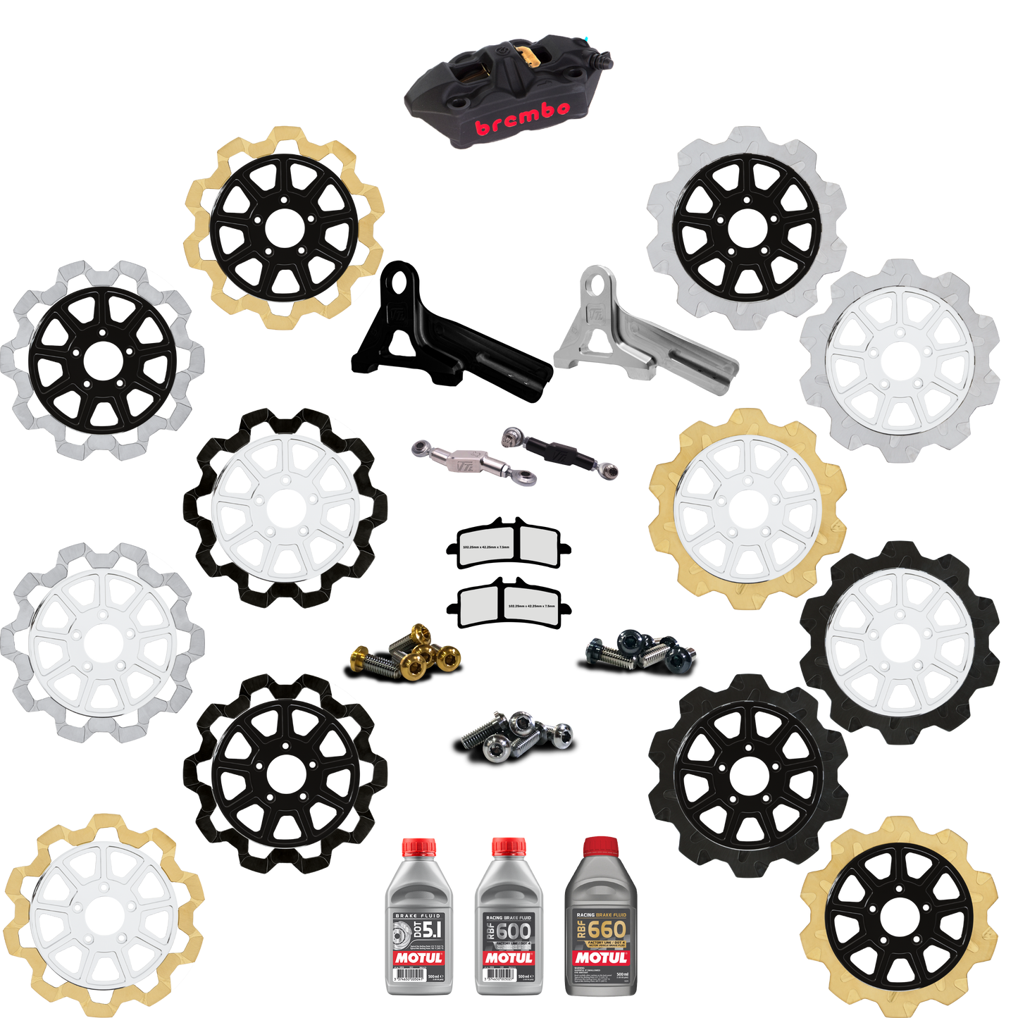 M8 Softail Rear Brake Performance Kit