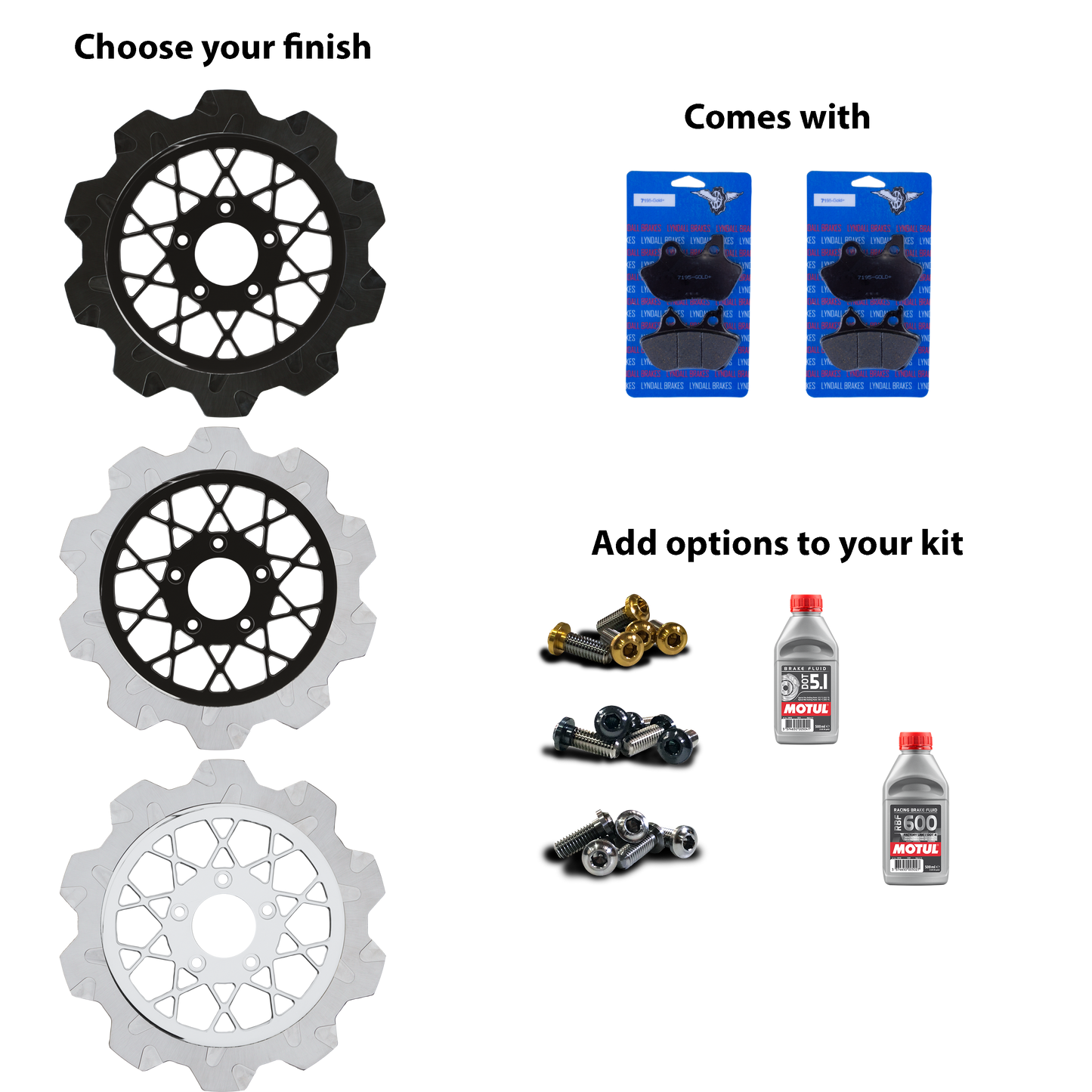 2000-2003 Sportster Front and Rear brake upgrade