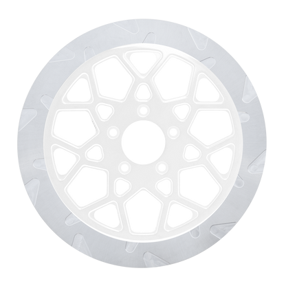 Oversized 13" Smooth Cut Front Rotors