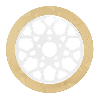 Oversized 13" Smooth Cut Front Rotors