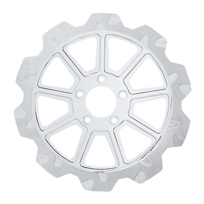 Oversized 13" Crown Cut Front Rotors