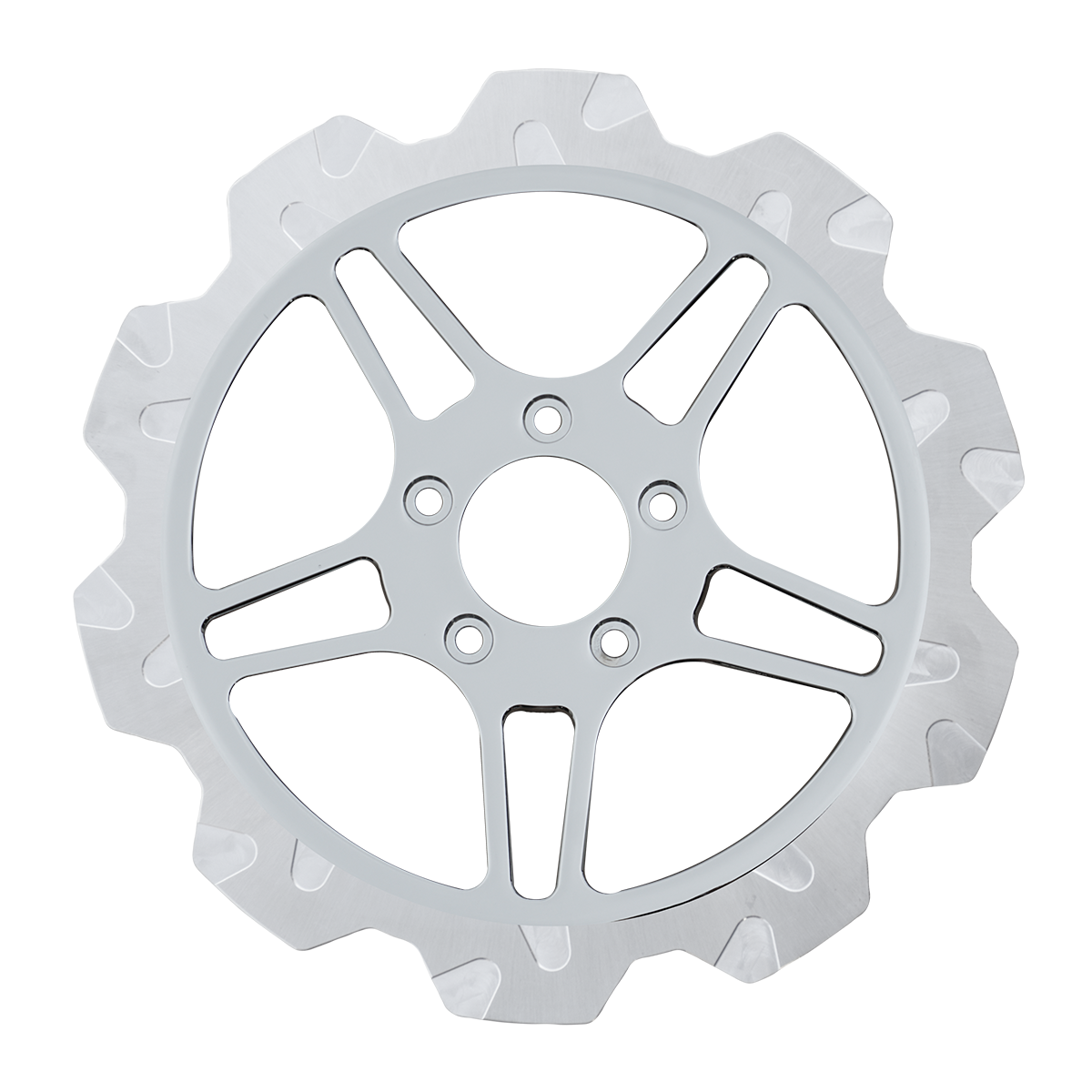 Oversized 13" Crown Cut Front Rotors