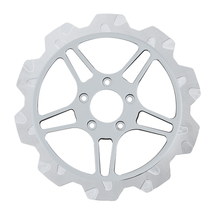 Oversized 13" Crown Cut Front Rotors