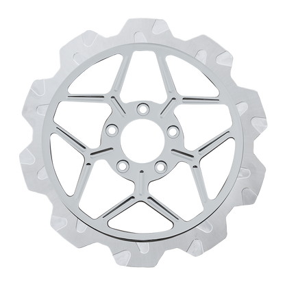 Oversized 13" Crown Cut Front Rotors