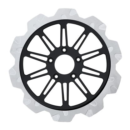 Oversized 13" Crown Cut Front Rotors