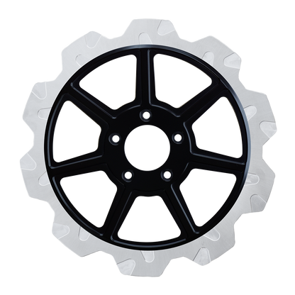 Oversized 13" Crown Cut Front Rotors