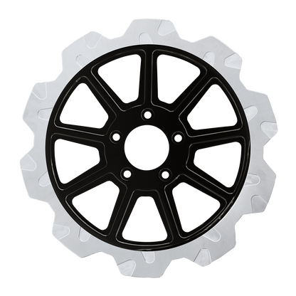 Oversized 13" Crown Cut Front Rotors