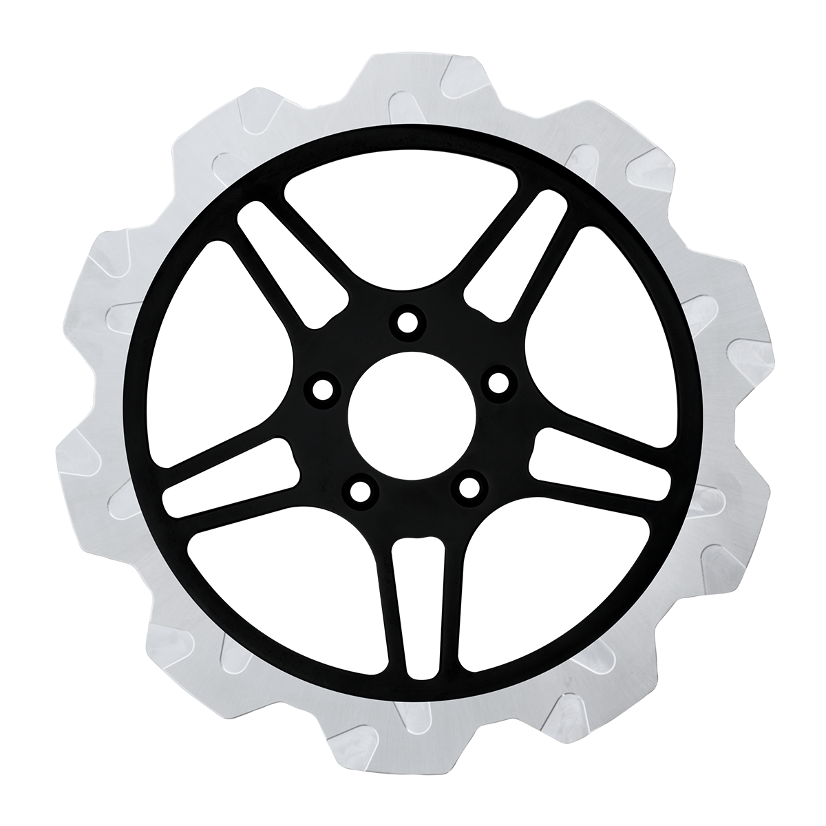 Oversized 13" Crown Cut Front Rotors