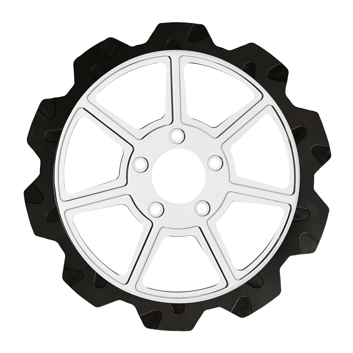 Oversized 13" Crown Cut Front Rotors