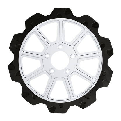 Oversized 13" Crown Cut Front Rotors