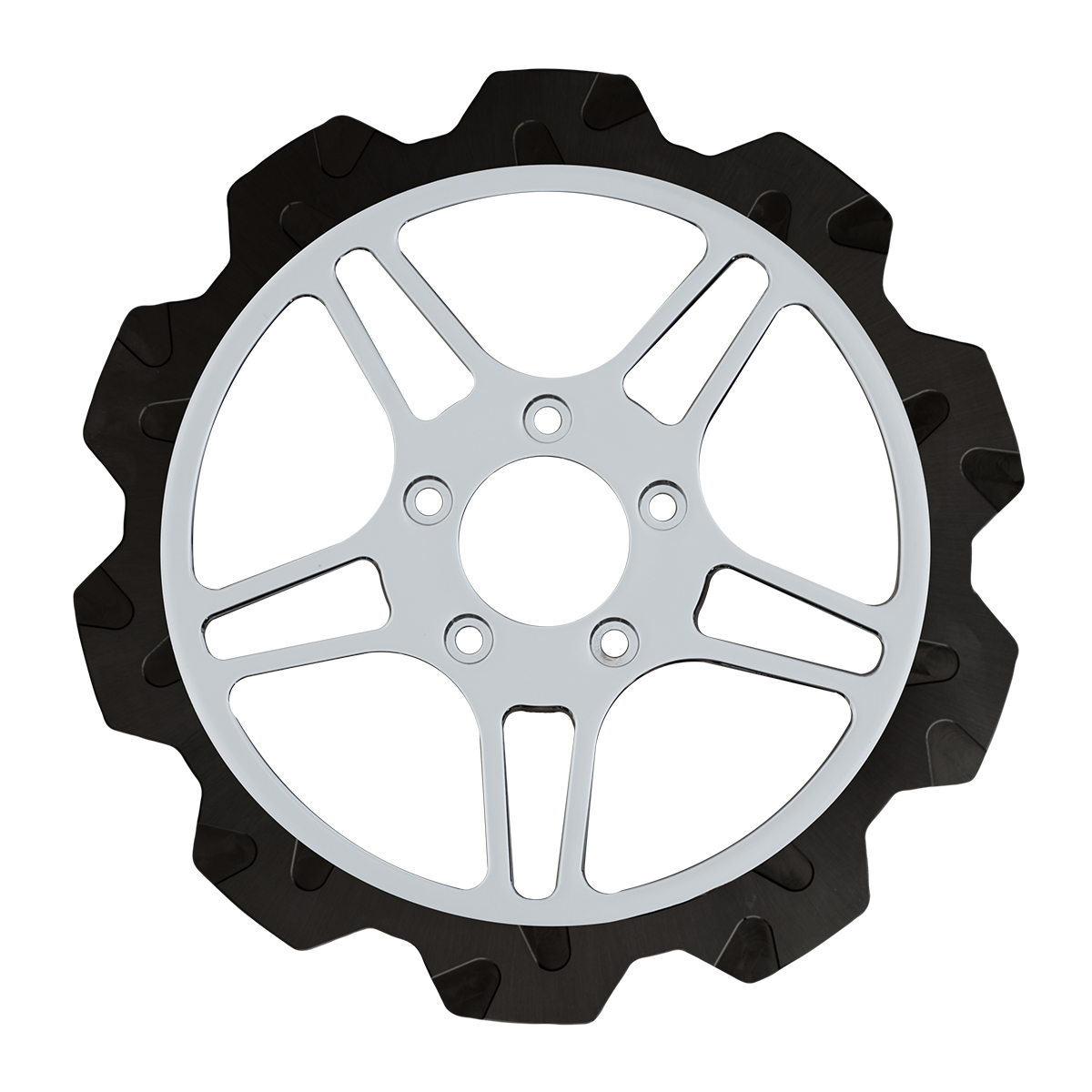 Oversized 13" Crown Cut Front Rotors