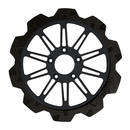 Oversized 13" Crown Cut Front Rotors