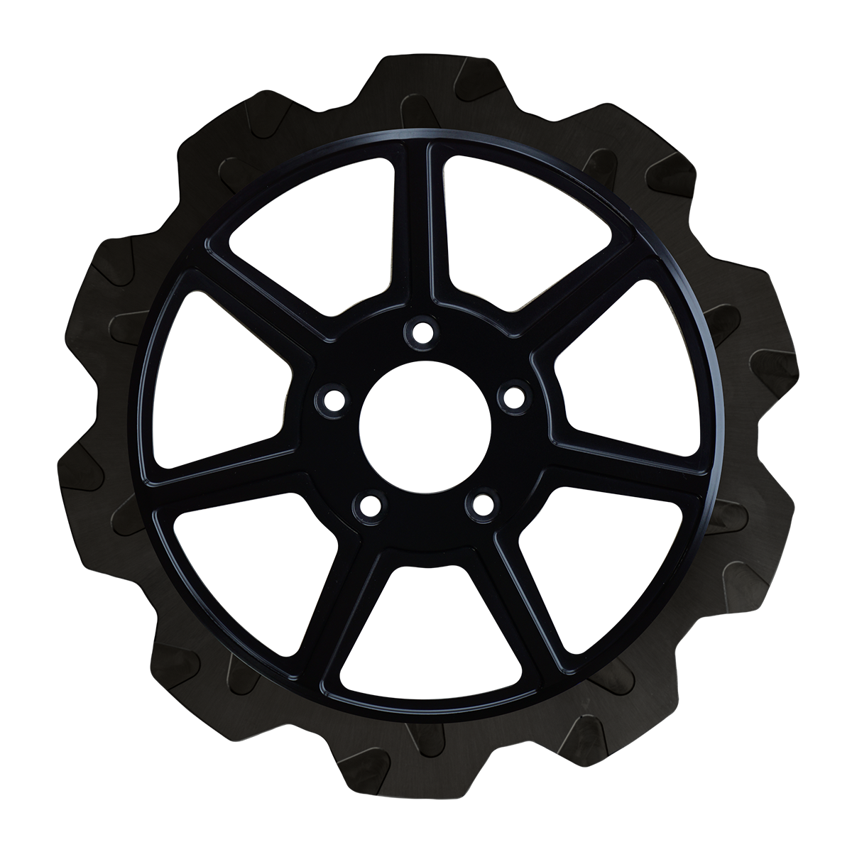 Oversized 13" Crown Cut Front Rotors