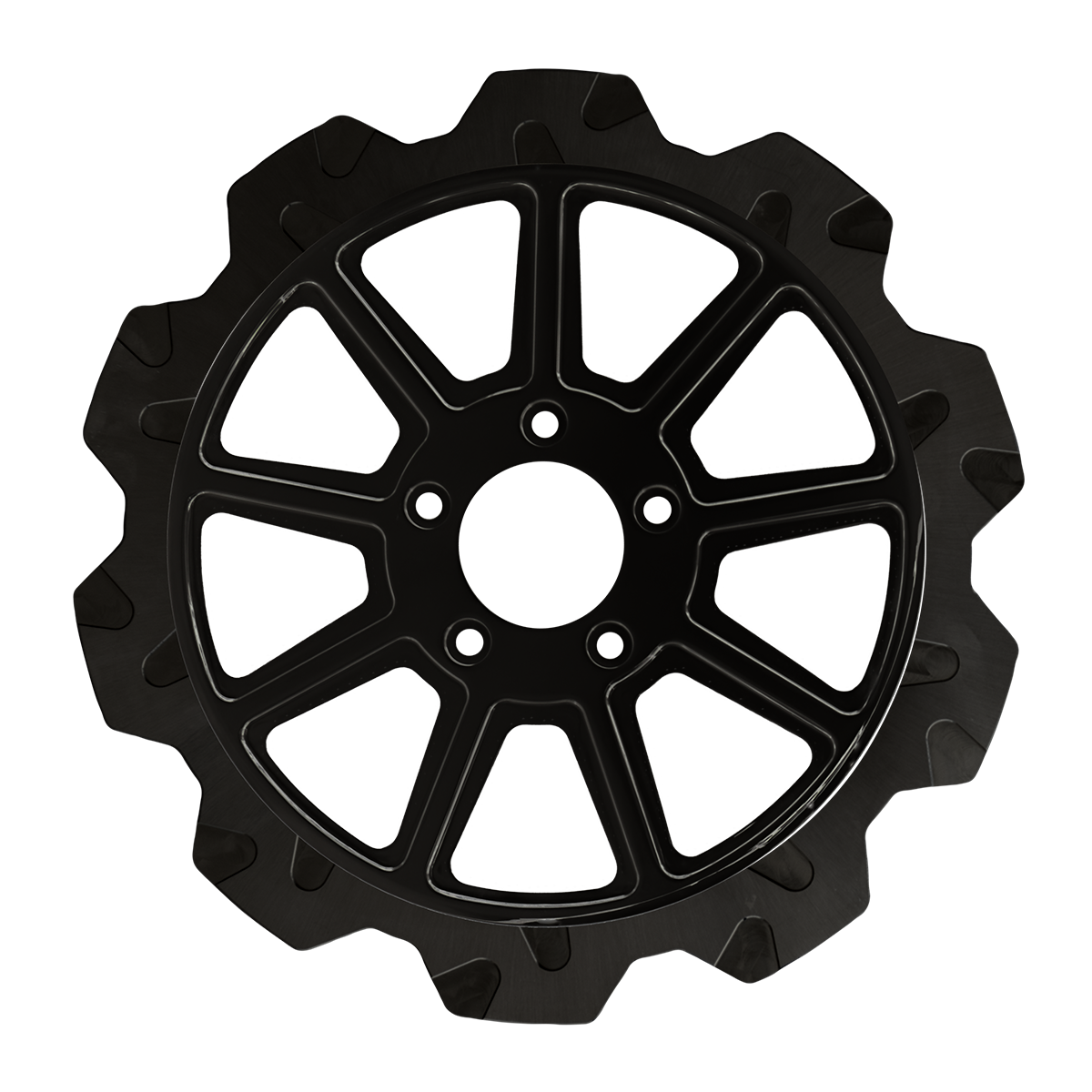 Oversized 13" Crown Cut Front Rotors