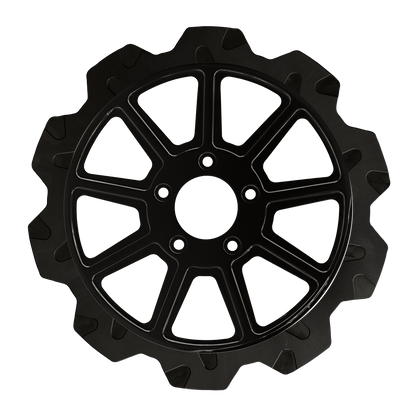 Oversized 13" Crown Cut Front Rotors