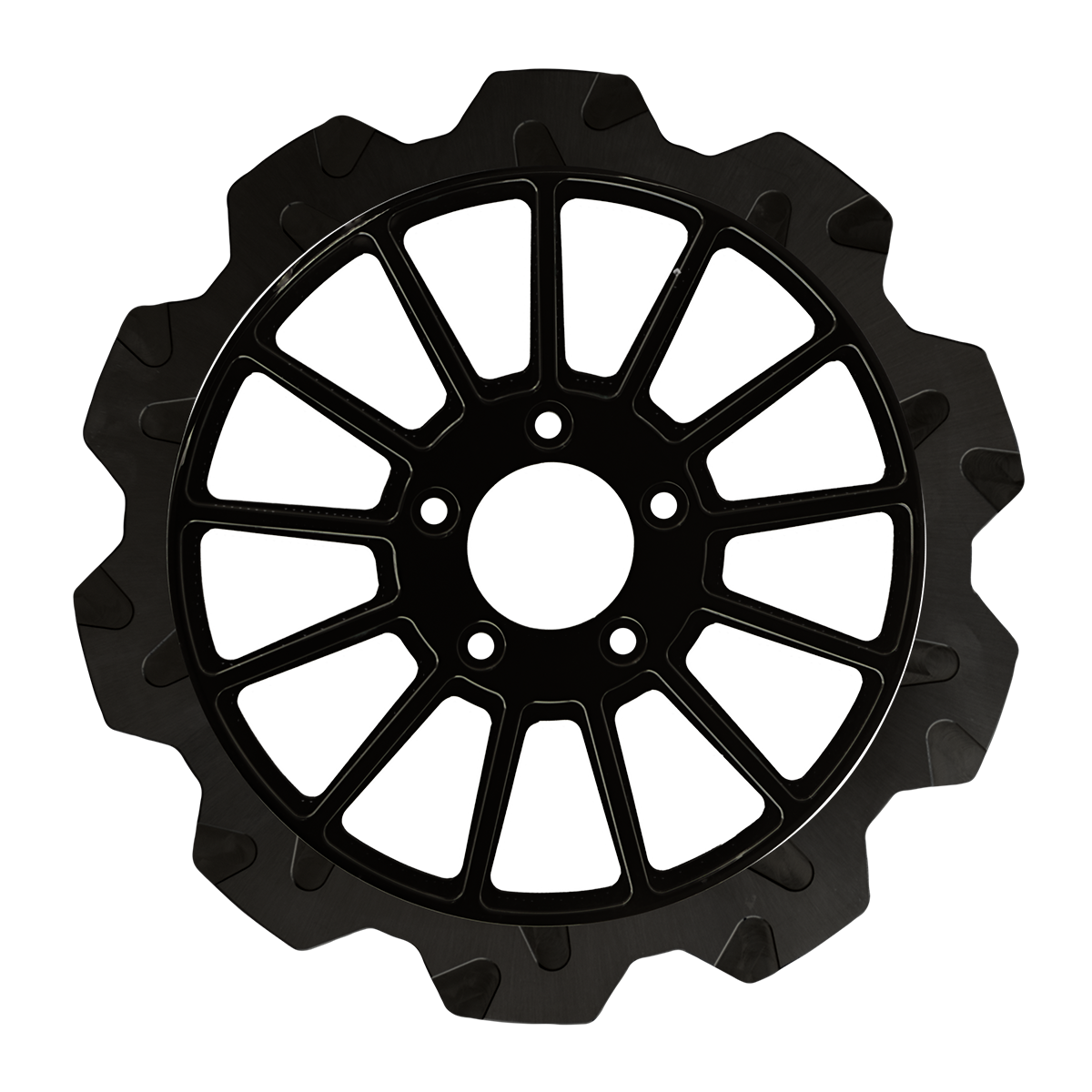 Oversized 13" Crown Cut Front Rotors