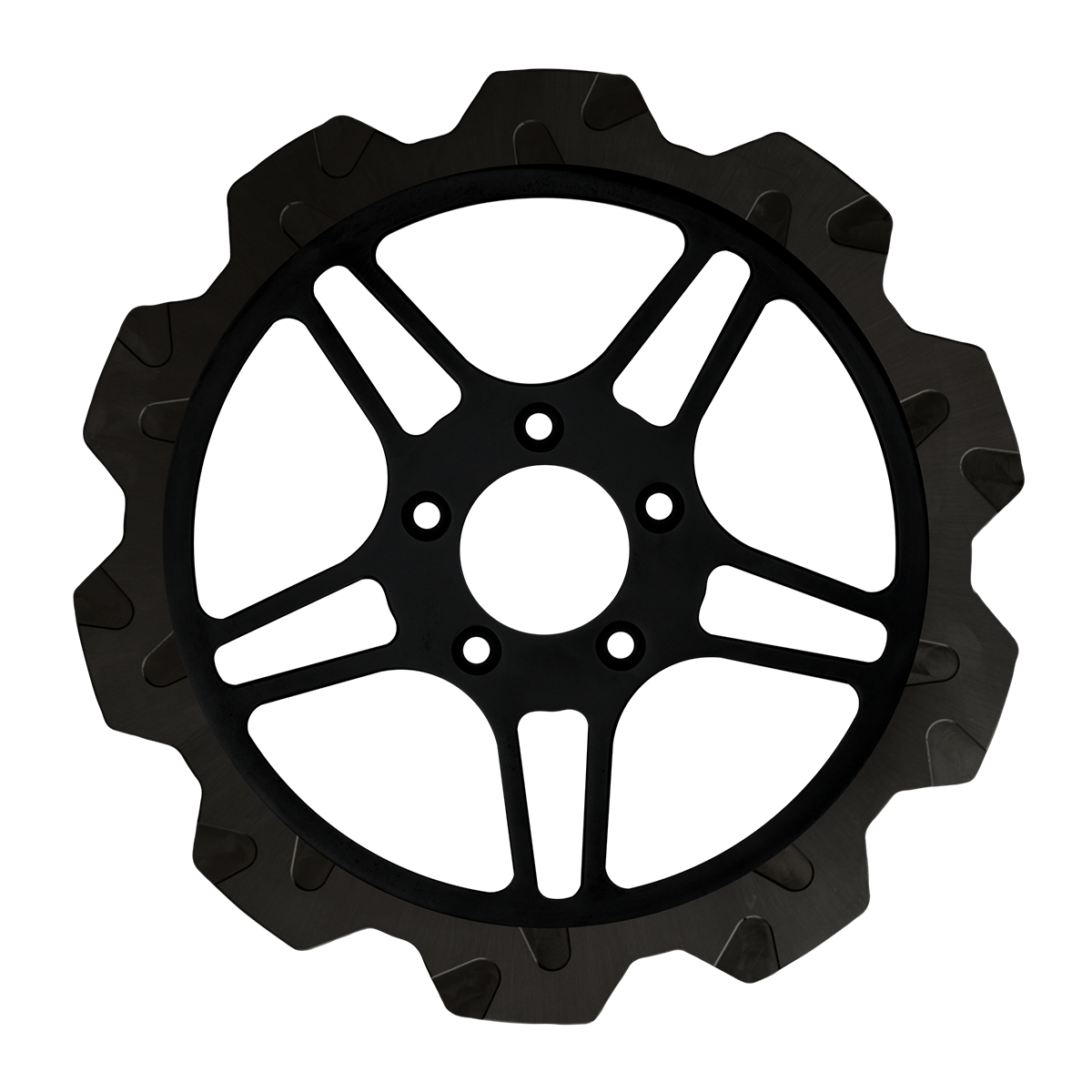 Oversized 13" Crown Cut Front Rotors