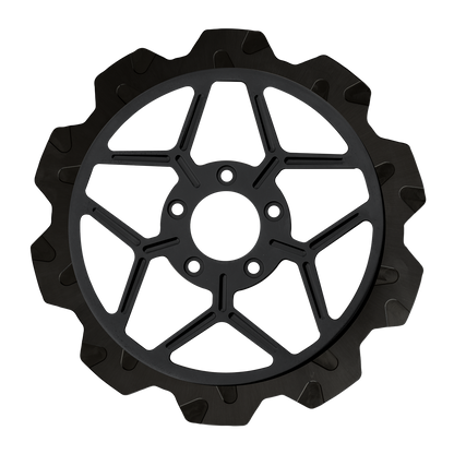 Oversized 13" Crown Cut Front Rotors