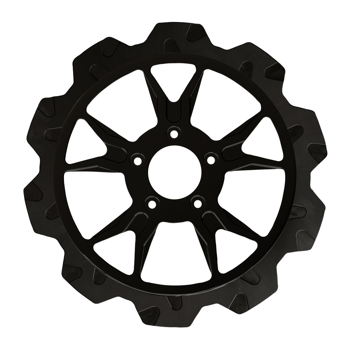 Oversized 13" Crown Cut Front Rotors