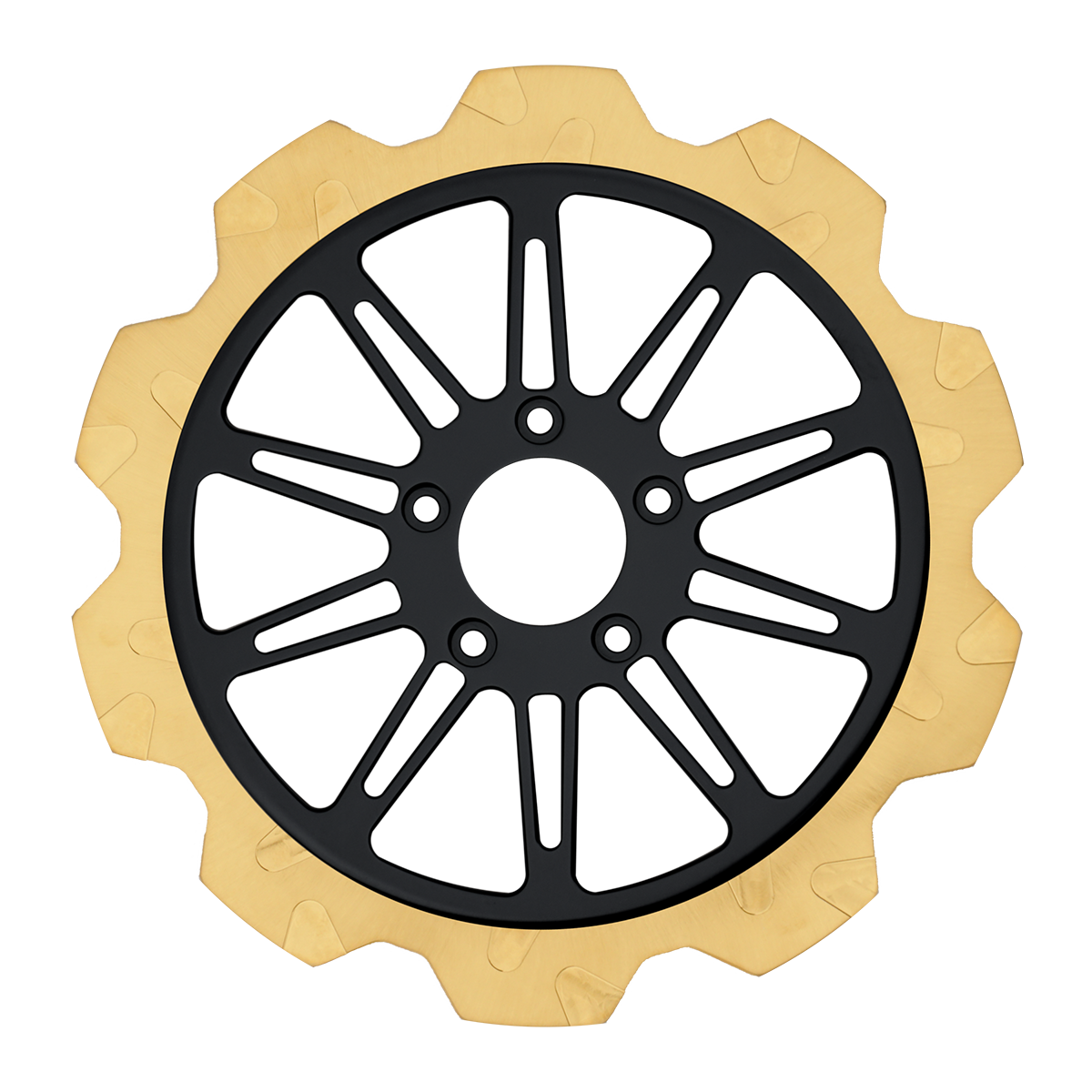 Oversized 13" Crown Cut Front Rotors