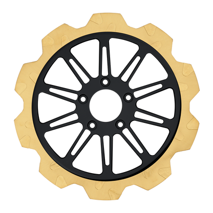 Oversized 13" Crown Cut Front Rotors