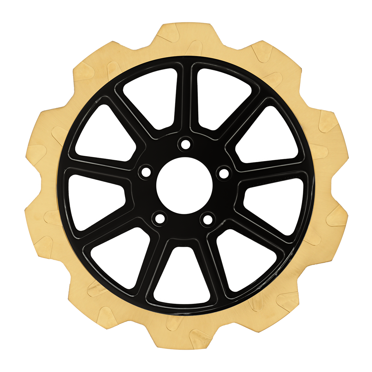 Oversized 13" Crown Cut Front Rotors