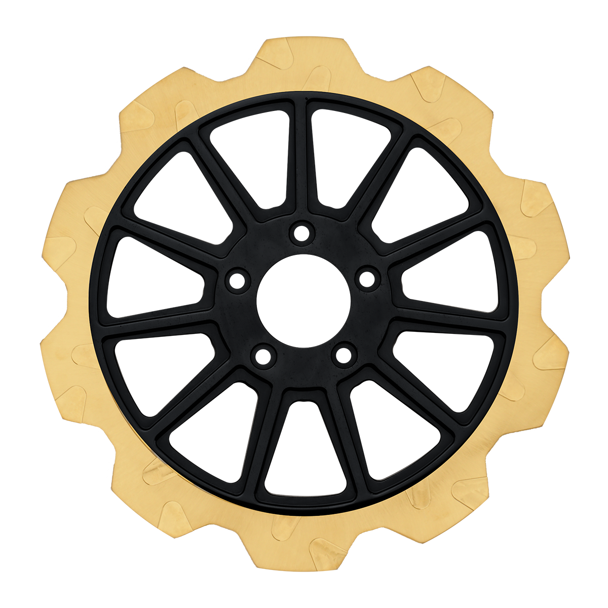 Oversized 13" Crown Cut Front Rotors