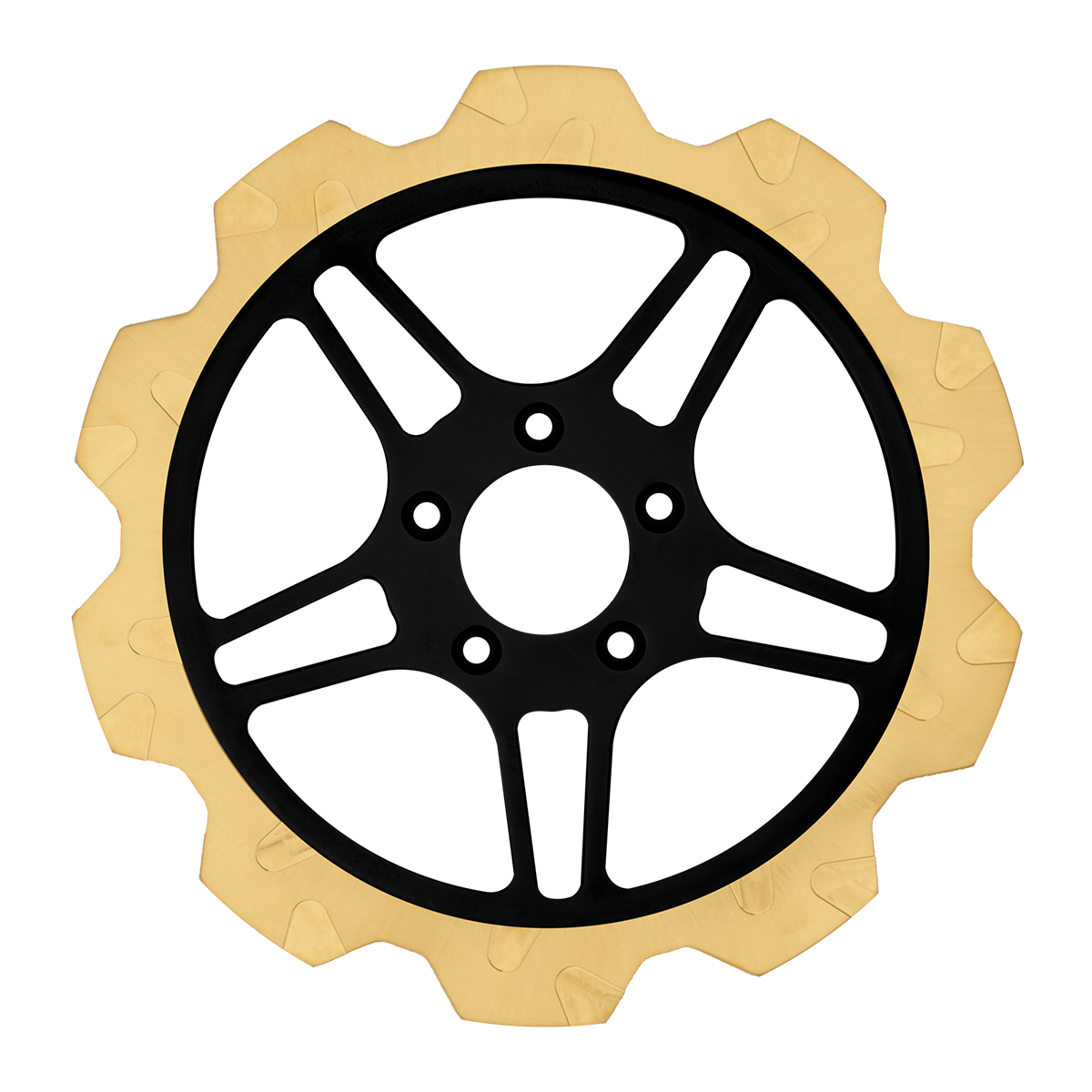 Oversized 13" Crown Cut Front Rotors