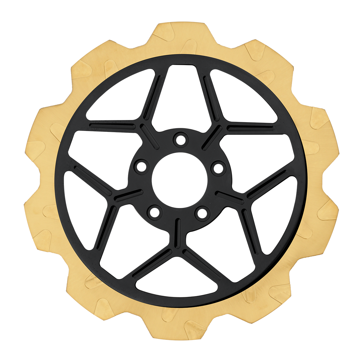 Oversized 13" Crown Cut Front Rotors