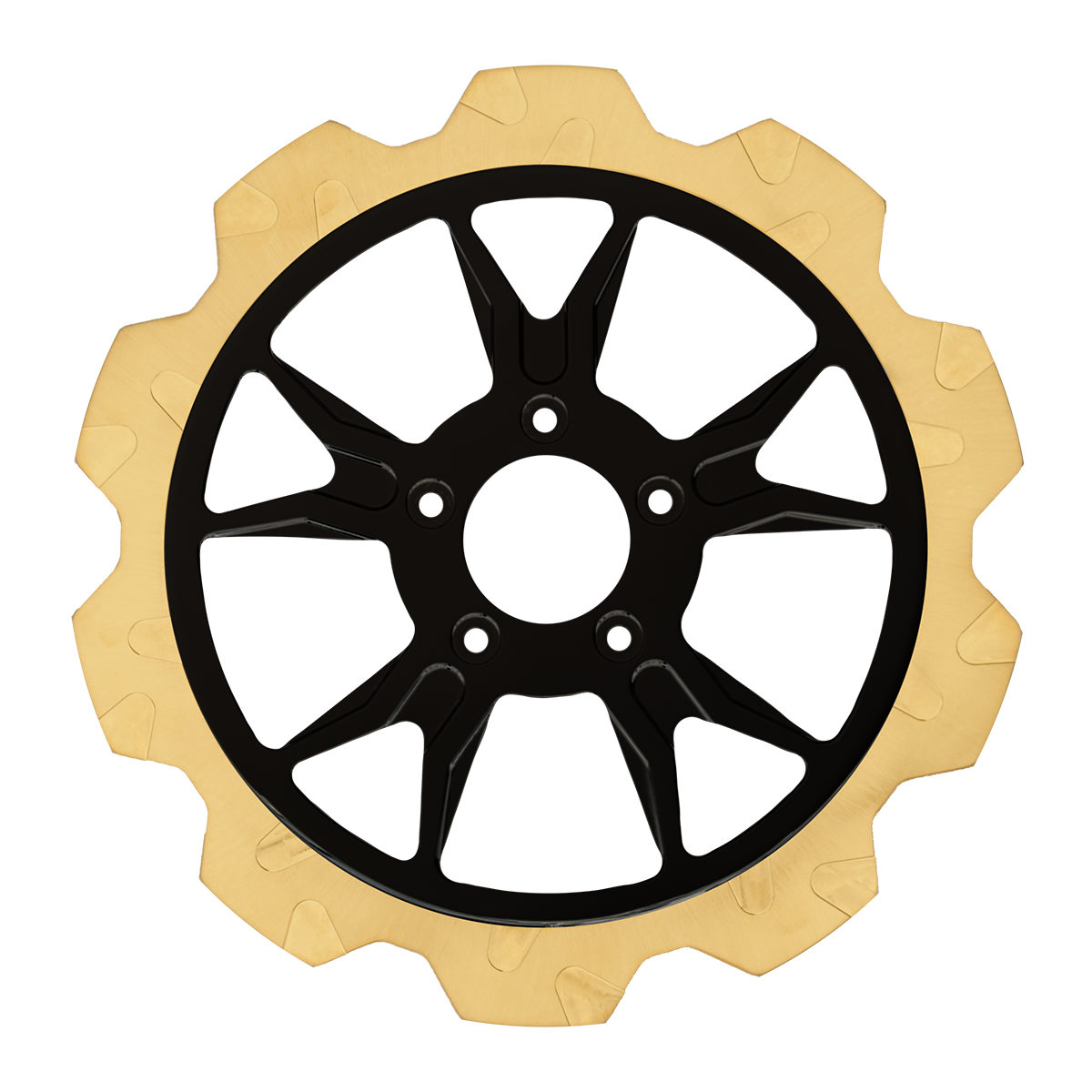 Oversized 13" Crown Cut Front Rotors