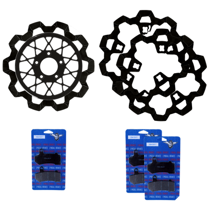 14'-23' Touring Front and Rear Rotor Kit