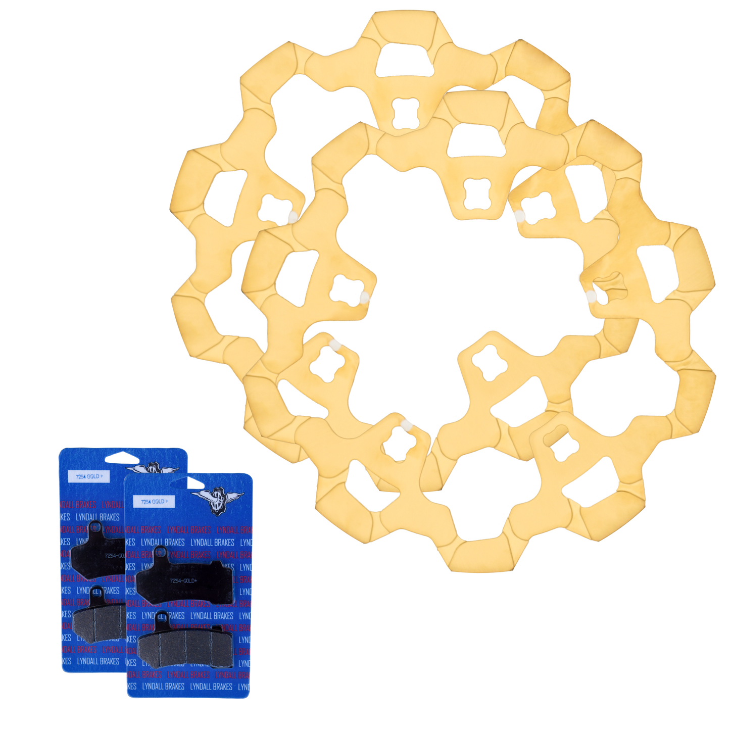 14'-23' Touring Front rotor kit