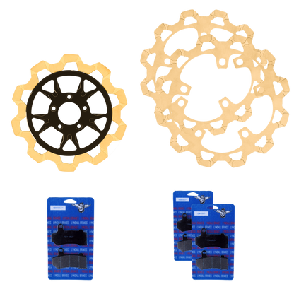 24' Non-CVO Touring Front and Rear Rotor Kit