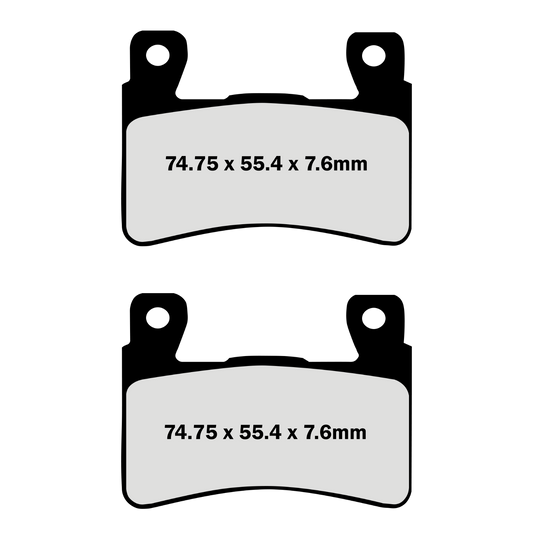 Brake pad for 2015-2019 Softail Breakout, Fat Boy, Heritage, Deluxe, Slim, Street Bob, Low Rider. Fits various models including 114 versions