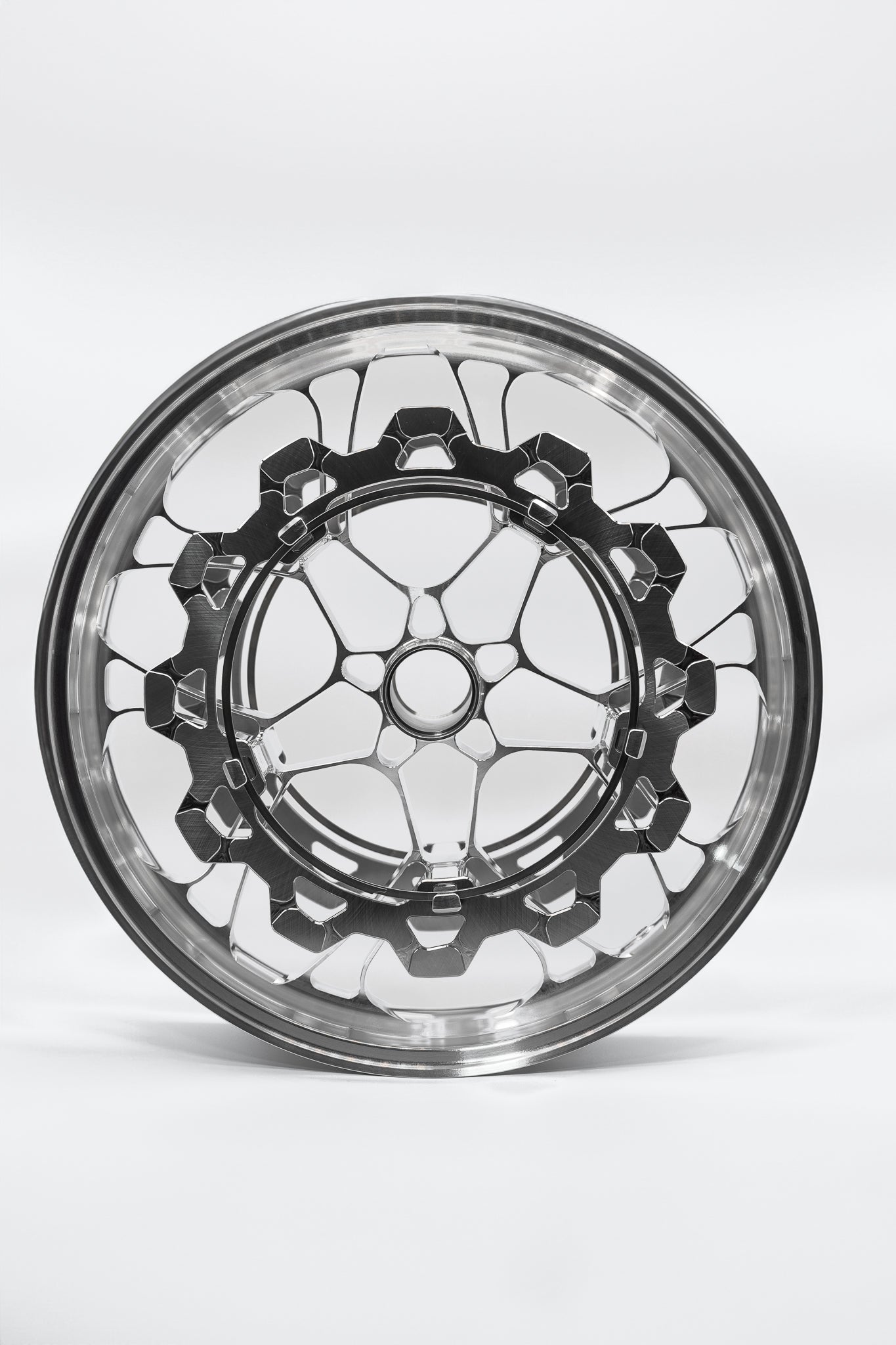 Front Rotor For Monolithic Wheels