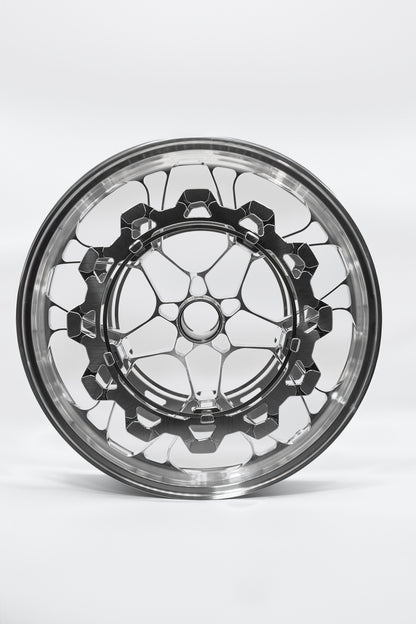 Front Rotor For Monolithic Wheels